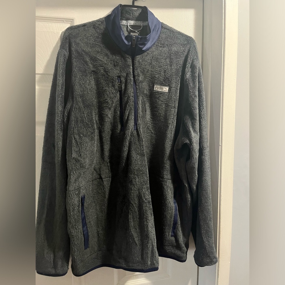 Puma golf fleece quarter zip